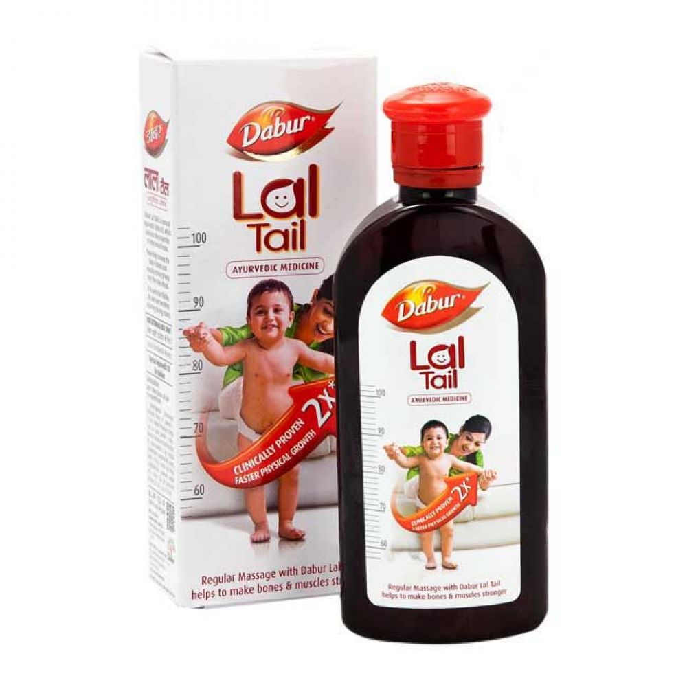 1 Baby Massage Oil Dabur Lal Tail in Pakistan